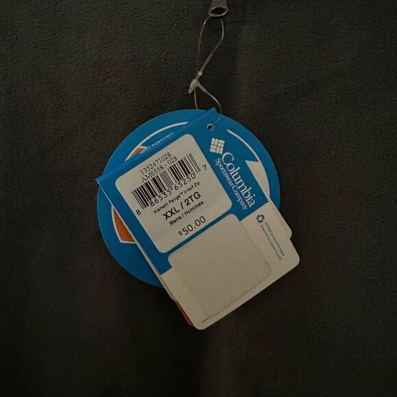 NWT Columbia Men’s Klamath Range II Half Zip Size XXL - Picture 3 of 4